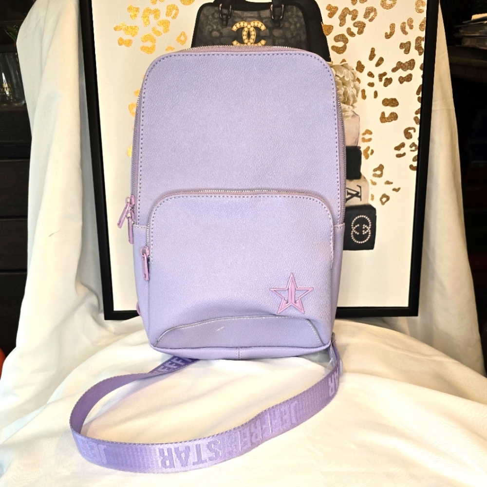 Jeffree Star sling backpack Comes With Your Choice Of Jeffrey Star Lip Color